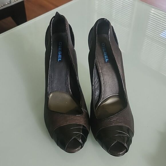 Diesel Light My Fire Leather Heels - Picture 4 of 15